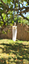 Load image into Gallery viewer, Lemurian Quartz Pendant