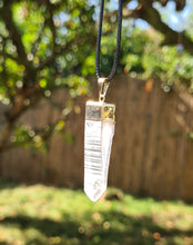 Load image into Gallery viewer, Lemurian Quartz Pendant