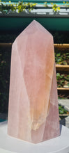 Load image into Gallery viewer, Rose quartz Tower Obelisk Huge - From BRAZIL