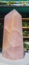 Load image into Gallery viewer, Rose quartz Tower Obelisk Huge - From BRAZIL