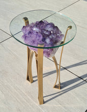 Load image into Gallery viewer, Amethyst Table with Glass