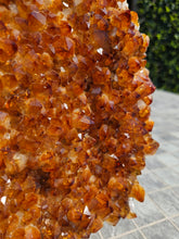 Load image into Gallery viewer, Citrine Cluster on gold Stand - Citrine Raw