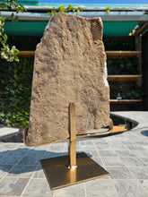 Load image into Gallery viewer, Citrine Cluster on gold Stand - Citrine Raw