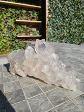 Load image into Gallery viewer, Quartz Lemurian Quartz Cluster Raw with Rainbows