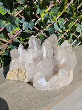 Load image into Gallery viewer, Quartz Lemurian Quartz Cluster Raw with Rainbows