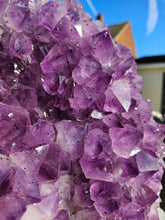 Load image into Gallery viewer, Amethyst on stand from Brazil - High Grade