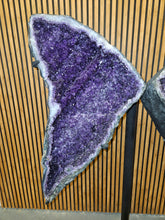 Load image into Gallery viewer, Amethyst Angel Butterfly Purple wings high quality Huge 1.42M High