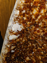 Load image into Gallery viewer, Citrine Angel wings Butterfly wings on stand - The money Stone