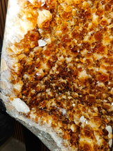 Load image into Gallery viewer, PRIVATE ORDER - Citrine Angel wings Butterfly wings on stand - The money Stone