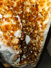 Load image into Gallery viewer, Citrine Angel wings Butterfly wings on stand - The money Stone