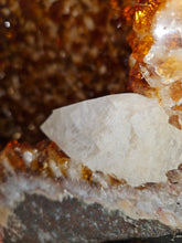 Load image into Gallery viewer, Citrine Angel wings Butterfly wings on stand - The money Stone