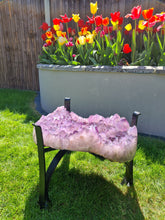 Load image into Gallery viewer, Amethyst Table with stand - Glass Included
