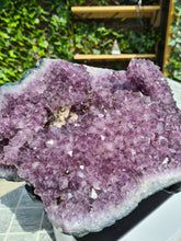 Load image into Gallery viewer, Amethyst from Uruguay on stand - Hidden secret's Active