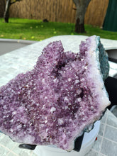Load image into Gallery viewer, Amethyst from Uruguay on stand - Hidden secret's Active