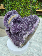 Load image into Gallery viewer, Amethyst from Uruguay with Calcite - VENUS FLOWER Active