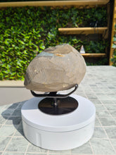 Load image into Gallery viewer, Amethyst on stand from Uruguay with rare Red Calcite - Cove of Secrets