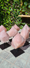 Load image into Gallery viewer, ROSE QUARTZ POLISHED ON STAND