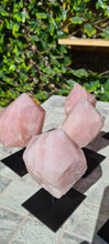 Load image into Gallery viewer, ROSE QUARTZ POLISHED ON STAND
