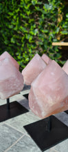Load image into Gallery viewer, ROSE QUARTZ POLISHED ON STAND