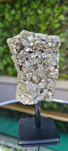 Load image into Gallery viewer, PYRITE ON STAND