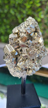 Load image into Gallery viewer, PYRITE ON STAND
