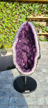 Load image into Gallery viewer, Amethyst from Uruguay ultra high grade ++ on stand - The VJJ