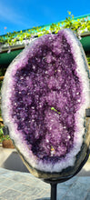 Load image into Gallery viewer, Amethyst from Uruguay ultra high grade ++ on stand - The VJJ