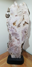 Load image into Gallery viewer, Pink Amethyst extra large tall standing with Hand made Stand