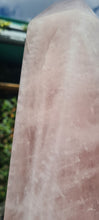 Load image into Gallery viewer, Rose quartz Tower Obelisk Huge - From BRAZIL
