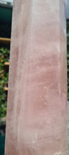 Load image into Gallery viewer, Rose quartz Tower Obelisk Huge - From BRAZIL
