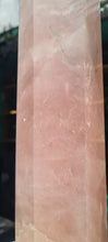 Load image into Gallery viewer, Rose quartz Tower Obelisk Huge - From BRAZIL
