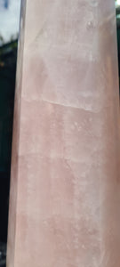 Rose quartz Tower Obelisk Huge - From BRAZIL