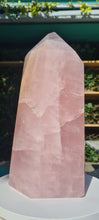 Load image into Gallery viewer, Rose quartz Tower Obelisk Huge - From BRAZIL
