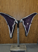 Load image into Gallery viewer, Amethyst Butterfly wings Huge 1.6 Metre High - Statement Crystals - huge crystals
