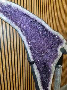 Amethyst Butterfly wings Huge 1.6 Metre High - Statement Crystals - huge crystals