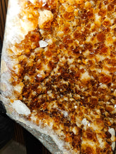 Load image into Gallery viewer, PRIVATE ORDER - Citrine Angel wings Butterfly wings on stand - The money Stone

