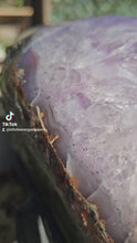 Load and play video in Gallery viewer, Amethyst on stand from Brazil - High Grade
