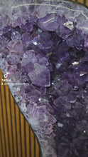 Load and play video in Gallery viewer, Amethyst Angel Butterfly Purple wings high quality Huge 1.46M High
