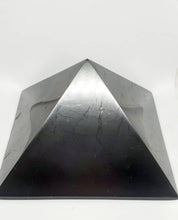Load image into Gallery viewer, Shungite Polished Pyramid - 15cm / 150mm Extra Large 5G EMF Protection
