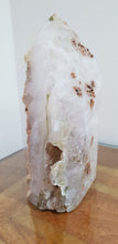 Load image into Gallery viewer, Pink Amethyst Coral Druzy Slab Geode
