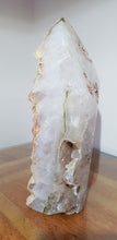Load image into Gallery viewer, Pink Amethyst Coral Druzy Slab Geode
