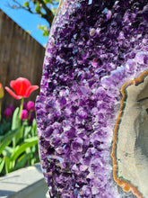 Load image into Gallery viewer, Amethyst on stand - Statement Crystal - Deep Purple - High quality - EROS
