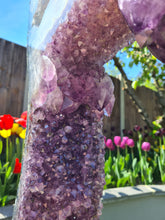 Load image into Gallery viewer, Amethyst on spinning stand - Large Crystal - Pico Do Cristal
