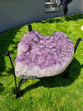 Load image into Gallery viewer, Amethyst Table with stand - Glass Included
