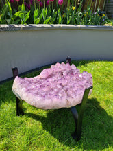 Load image into Gallery viewer, Amethyst Table with stand - Glass Included
