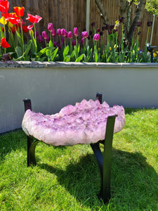 Amethyst Table with stand - Glass Included