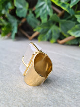 Load image into Gallery viewer, Selenite Ring and Selenite Cuff Bracelet adjustable
