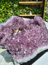 Load image into Gallery viewer, Amethyst from Uruguay on stand - Hidden secret&#39;s Active
