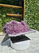 Load image into Gallery viewer, Amethyst from Uruguay on stand - Hidden secret&#39;s Active
