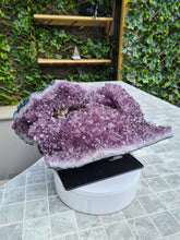 Load image into Gallery viewer, Amethyst from Uruguay on stand - Hidden secret&#39;s Active
